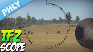 REALISTIC & ROTATABLE Gun Sights | Zeiss Optic (War Thunder Tanks Gameplay)