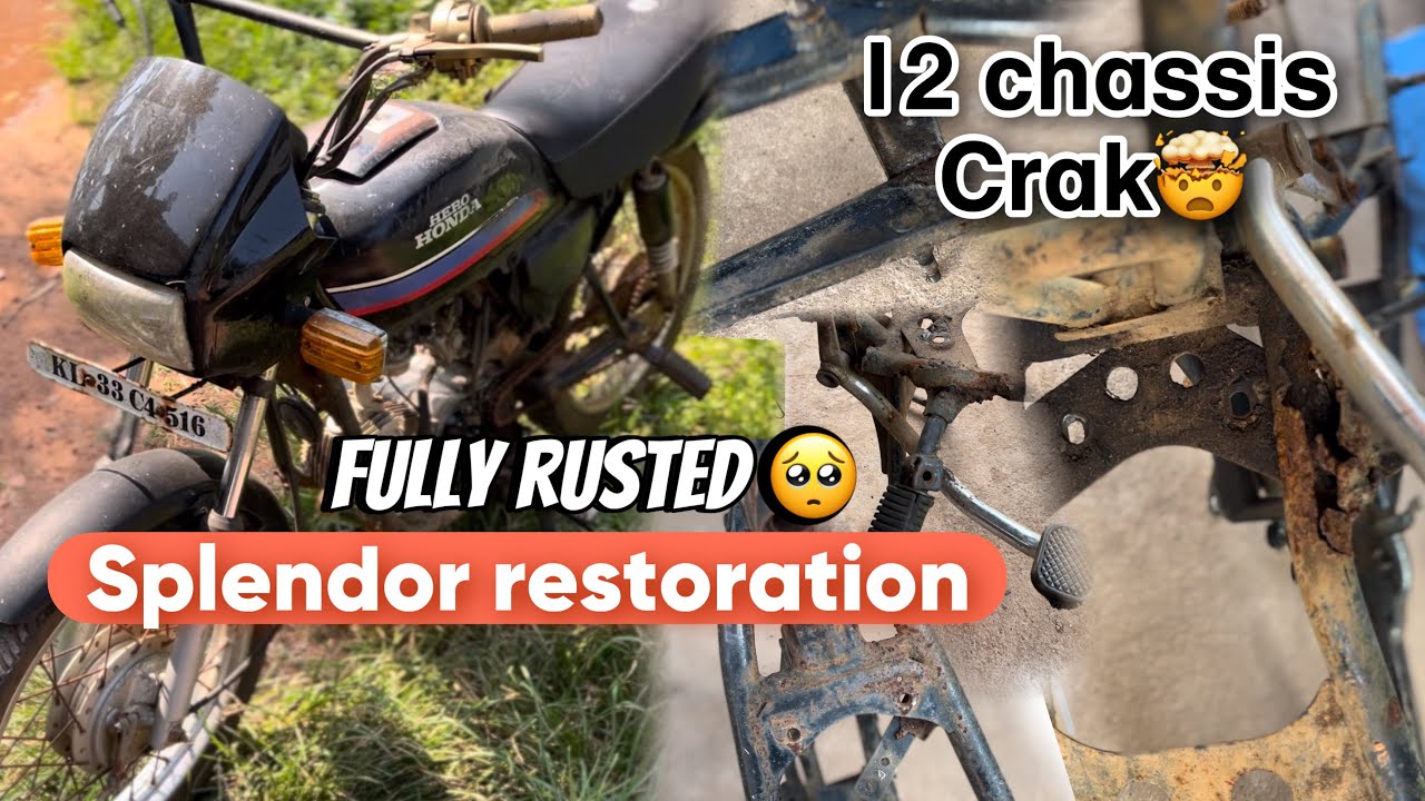 Splendor restoration | splendor modified | hero honda splendor restoration splendor modified kerala