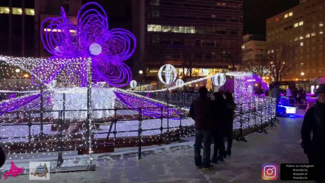 Sapporo White Illumination 2019 - Odori Park by Aedlycia