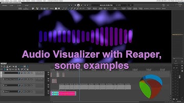 Audio Visualizer with Reaper, some examples (for free)