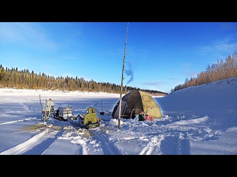 Видео: ЭТО ЖЕСТЬ! НОЧЬ В ПАЛАТКЕ в -37! ЭКСПЕДИЦИЯ НА ПЕЧОРУ. УЕХАЛИ ЗА 1000КМ. СТАВИМ ЖЕРЛИЦЫ. Часть 1.