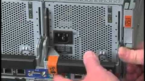 IBM System x3850 X5 - FRU - Remove Hot Swap Power Supply
