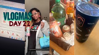 VLOGMAS DAY 22| TEMPS ARE LOW, SHE KNEW ME TOO WELL, COUNTDOWN IS ON