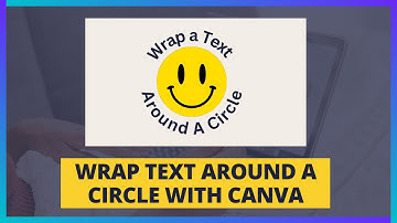 How to Wrap Text Around A circle with Canva (EASY WAY!) |