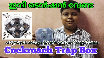 Cockroach Trap Box | Cockroach Bug Roach Catcher | Cockroach Killer