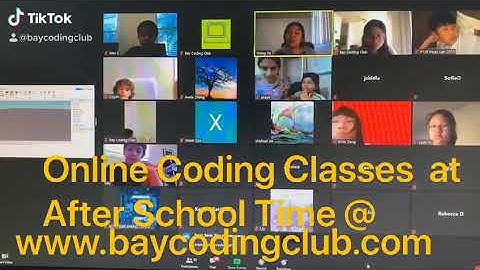 Bay Coding Club Online Class