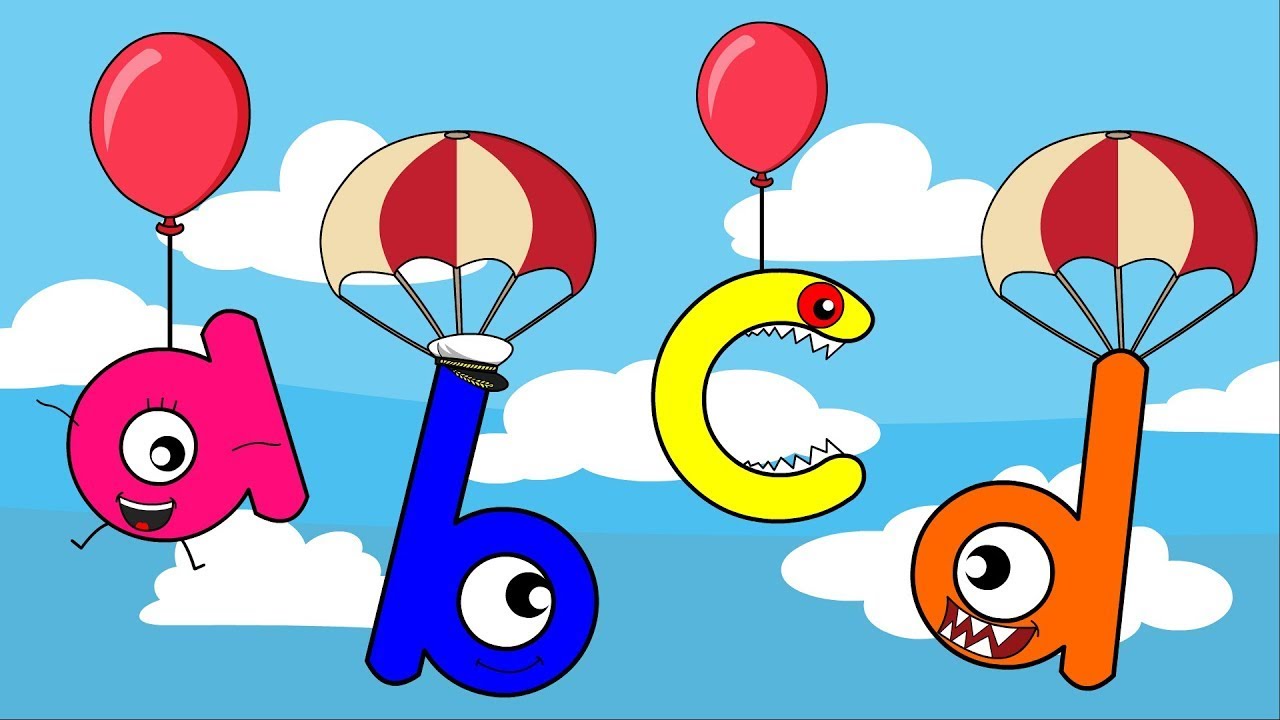 ABCD Phonics song abcd Two words Nursery rhymes A to Z alphabet phonics ...