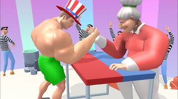 MUSCLE RUSH 🏋️‍♀️😎- All Levels Gameplay Walkthrough Android, iOS v.28