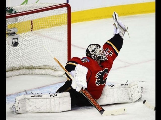 Is Kiprusoff the best goalie in Flames history?