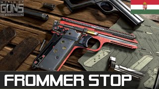 Frommer Stop pistol operation and disassembly