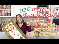 Moda Designer Ornament Party Channel Hop | Plus a Free Table Runner Pattern