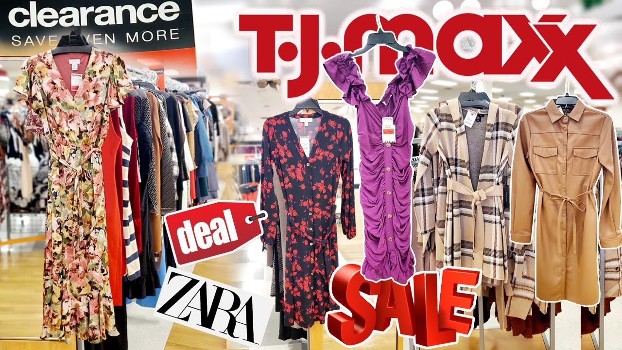 👚👗🛍 TJ MAXX SHOPPING VLOG **WOMEN'S FASHION OUTERWEAR DRESS SWEATERS ...