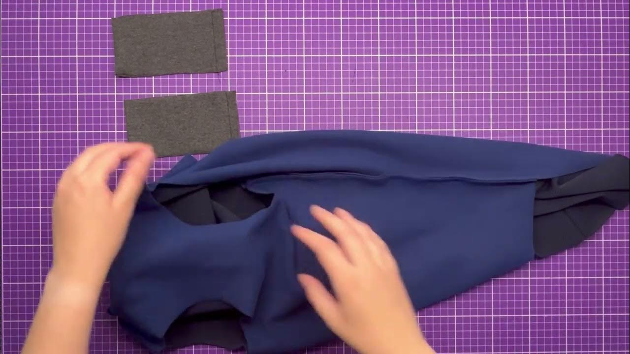 Tailys Fleece Dog Sweater Sewing Tutorial stepbystep instruction