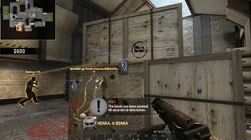 CSGO - eco round 1v4 clutch