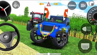 Modified Mahindra Thargamesindian Thar Blue Gadi Walagames Car Game Android Gamepart,47