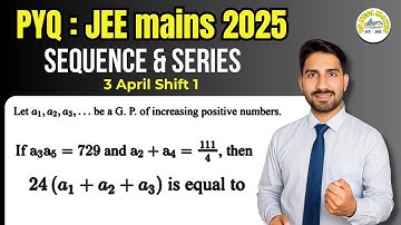 Let a1, a2, a3.. be a GP of increasing positive numbers If a3 a5 = 729 and a2 + a4= 111/4, then 24