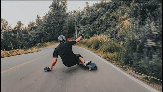 Yan Bertinati Insane Skateboard Downhill Run At Pavor Hill