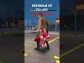 IRONMAN VS VILLAIN #trendingshorts #viralvideo #IRONMAN #shortsvideo
