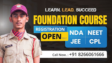🎓 Doon Defence Academy — Admissions Open (Foundation Courses 2026–27)