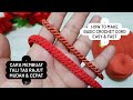 TUTORIAL CARA MEMBUAT TALI TAS RAJUT MUDAH DAN CEPAT / CROCHET CORD PEMULA FRIENDLY