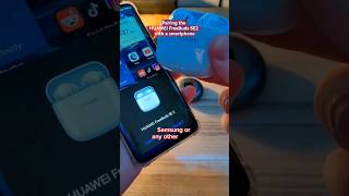 Pairing The Huawei Freebuds Se 2 With A Smartphone Is Very Easy tutorial huawei huaweifreebudsse2