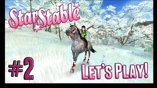 Let's Play Star Stable #2 - Racing and The Bobcat Girls