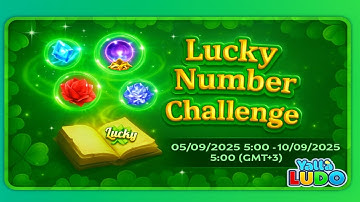 Yalla Ludo Lucky Number Challenge | Win Puzzle Pieces & Rare Gifts 🎁