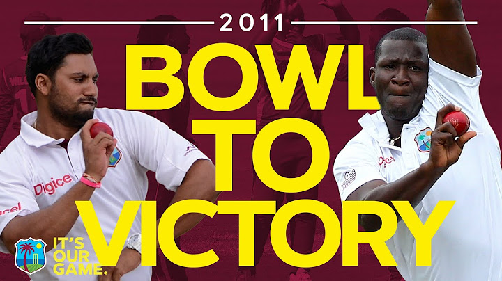 Sammy and Rampaul Bowl Windies To The Win | Full Innings | West Indies v Pakistan 2011