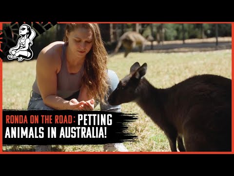 Ronda Visits An Animal Sanctuary Before WWE Super Show-Down | Throwback WWE