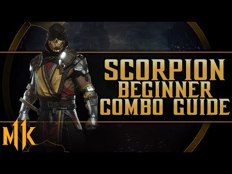 Ensinando combos básicos Scorpion MK11 🔥 #scorpion #mk11 #mortalkomba