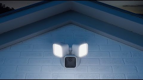How to Install Blink Wired Floodlight Camera