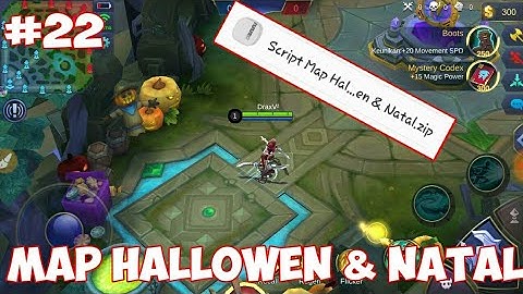 SCRIPT MAP HALLOWEN & MAP NATAL | NEW SCRIPT MOBILE LEGEND #22