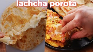Easy Layered Porota Recipe with Only 3 Ingredients