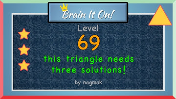 Brain It On! Level 69 Mr.Triangle! One Shape! by nagmok