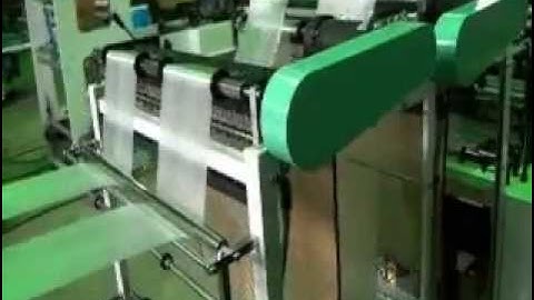 Acerpack Bag Machine - 2 lines bottom sealing bag making machine SSVS2-4