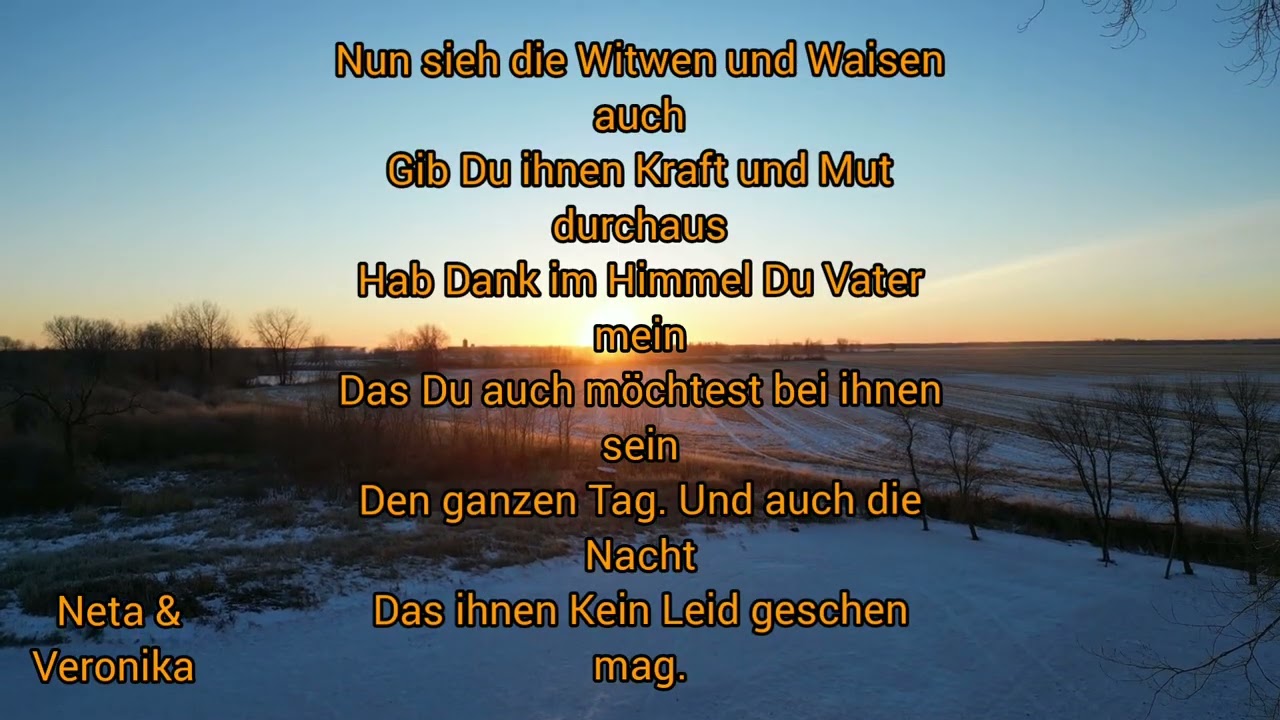 Wie Fröhlig bin ich aufgewacht.