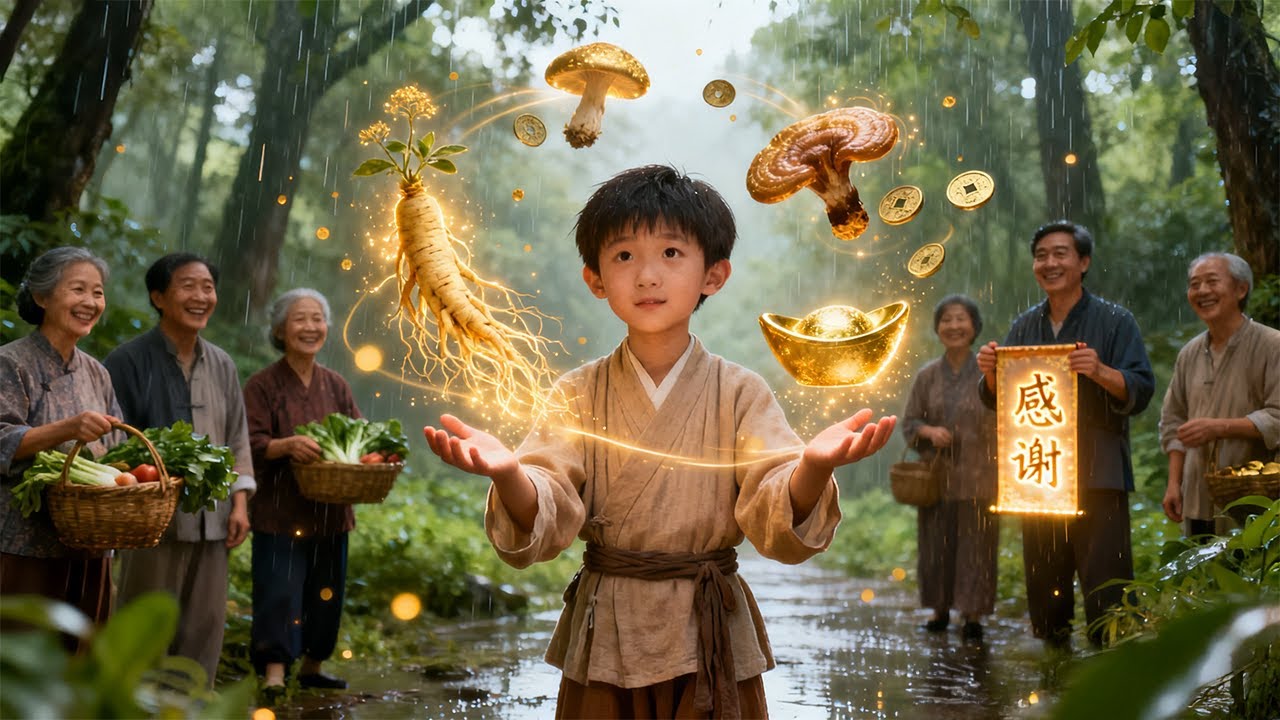 Full ปีศาจน้อยหลุดสวรรค์! หมู่บ้านยากจน กลายเป็นแดนทอง–โสมในพริบตา