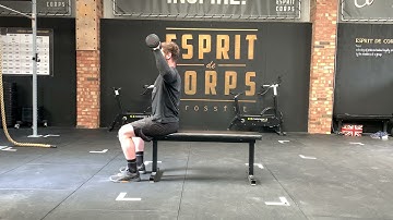 Dumbbell Cuban Rotation