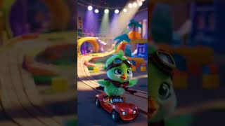 Chick Ride Laal Laal Car Per Hari Hari Chuji