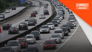 Tahun Baru Imlek | Kemacetan lalu lintas mulai terjadi di beberapa lokasi jalan tol PLUS.