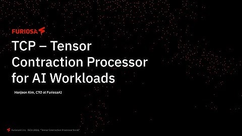 ISCA 2024: TCP -- Tensor Contraction Processor for AI Workloads