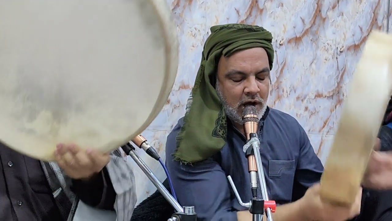 المداح السيد محمود الصميدعي والسيد علي الصميدعي مديح حربي