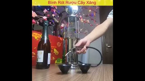 Bình Rót Rượu Cây Xăng, bình rót rượu