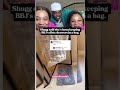 Shugg said she’s been keeping BBJ’s dirty drawers in a bag
