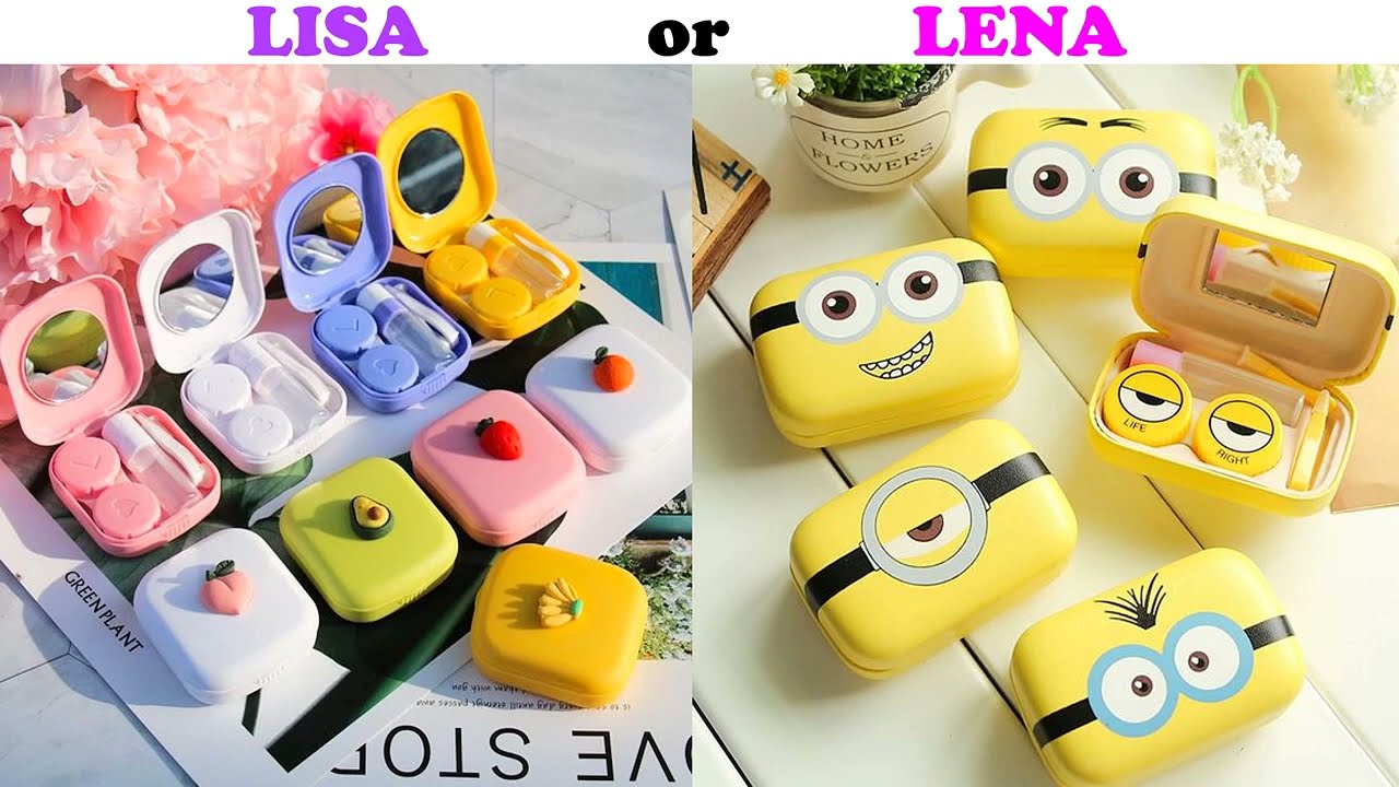 Choose  LISA 💜 LENA💚 Luxurious Travel Items For Girls