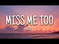 Griff - Miss Me Too (Lyrics)