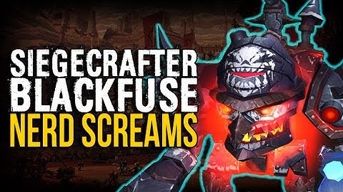 Method vs Siegecrafter Blackfuse (25 Heroic) World First Nerd Screams