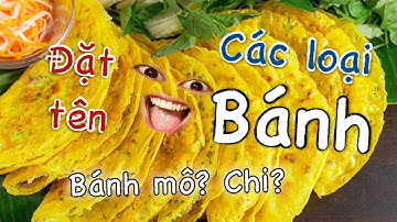 Ông trời đặt tên các loại bánh