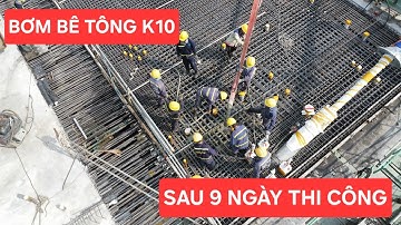 Cầu Rạch Miễu 2 mới nhất: Trụ P19 bơm bê tông khối K10, lập kỷ lục mới chỉ 9 ngày thi công