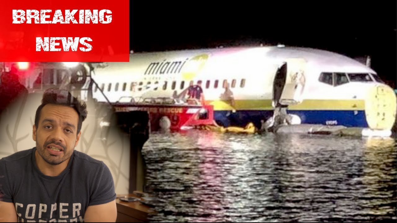 beasty Another Boeing 737 Crashes | Lands into a River ✈️
